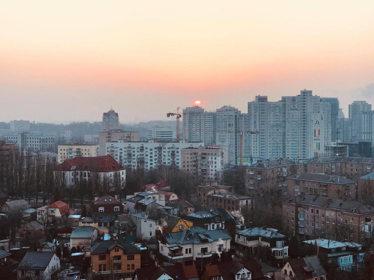Eco Apartments In French Quarter Kiev Exteriör bild